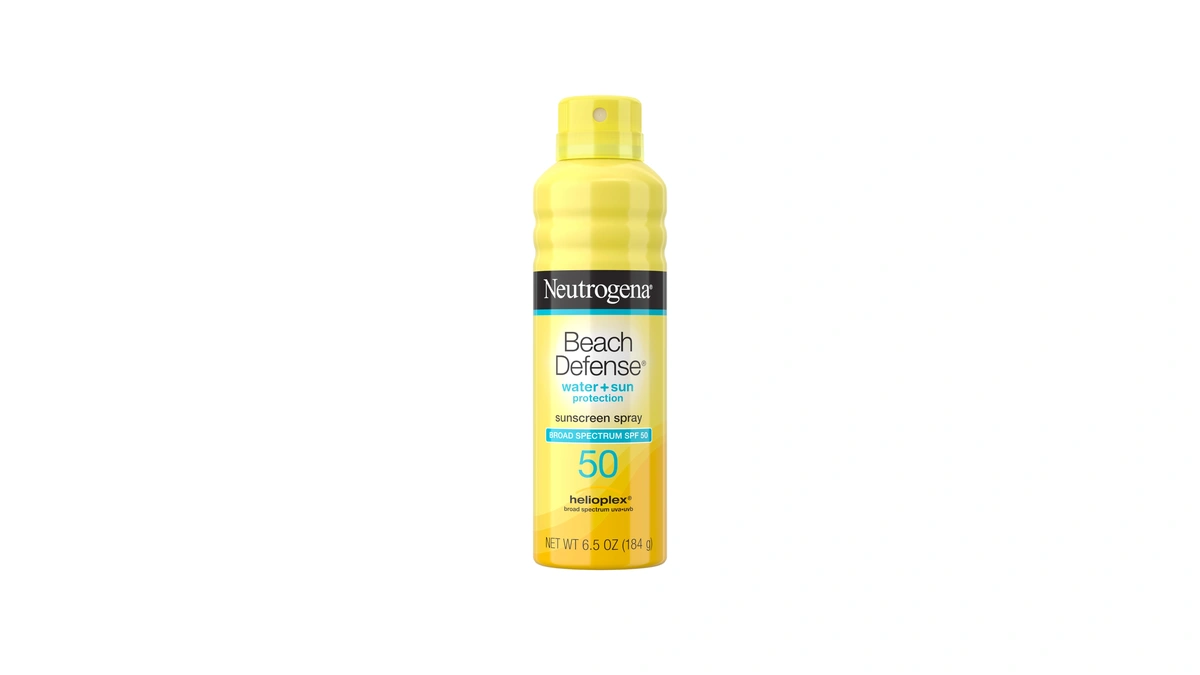 Neutrogena Beach Defense Sunscreen Spray, Spf 50, 6.5 Oz