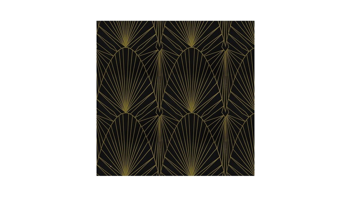 Yasinet Peel And Stick Wallpaper Geometric Wallpaper Black And Gold