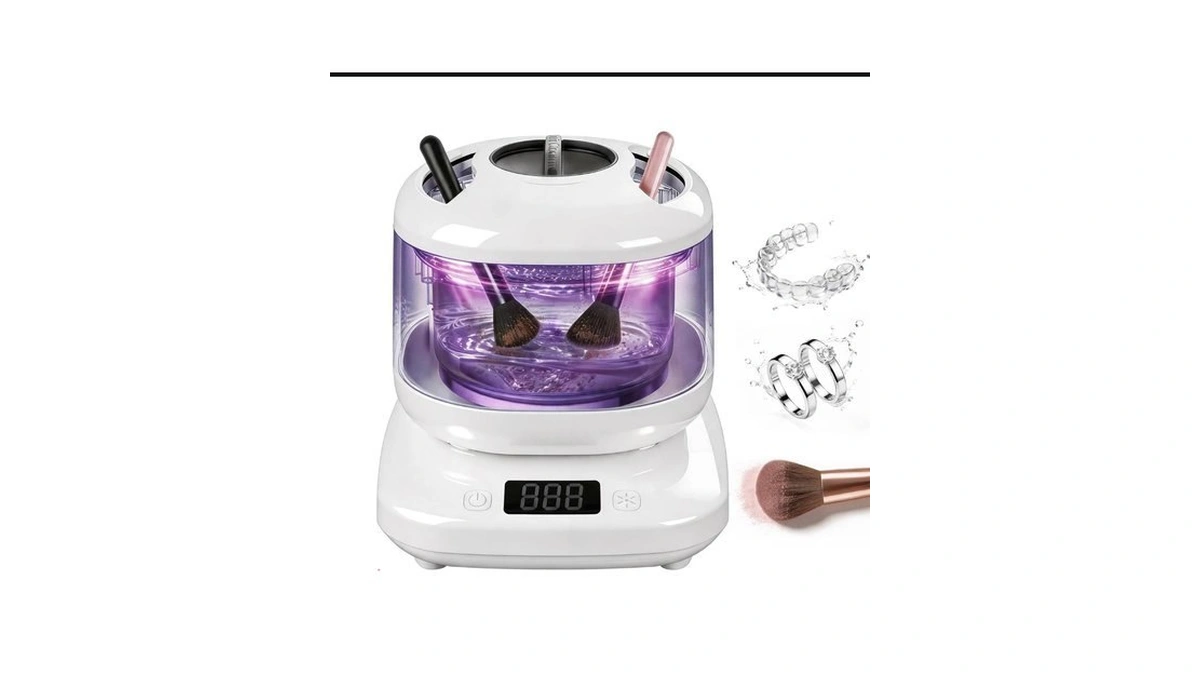 Ultrasonic Retainer Cleaner Machine With Uv,sonic Jewelry Cleaner For Rings