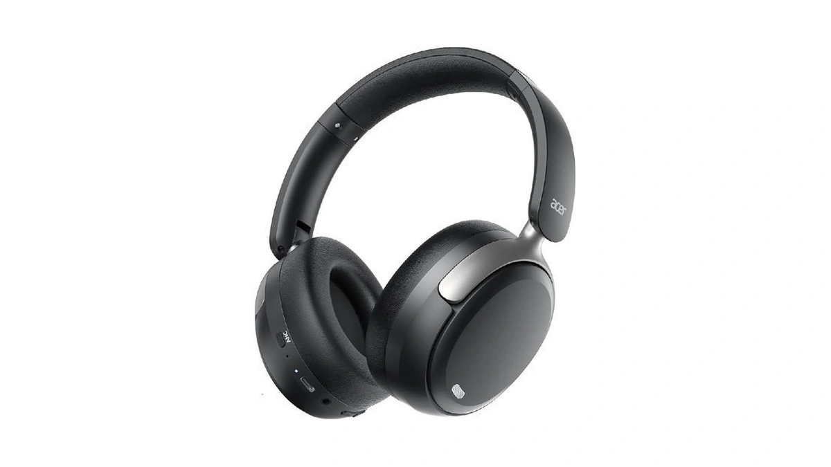 Acer Ohr516 Noise Cancelling Headphones - Over Ear, 60h Battery,