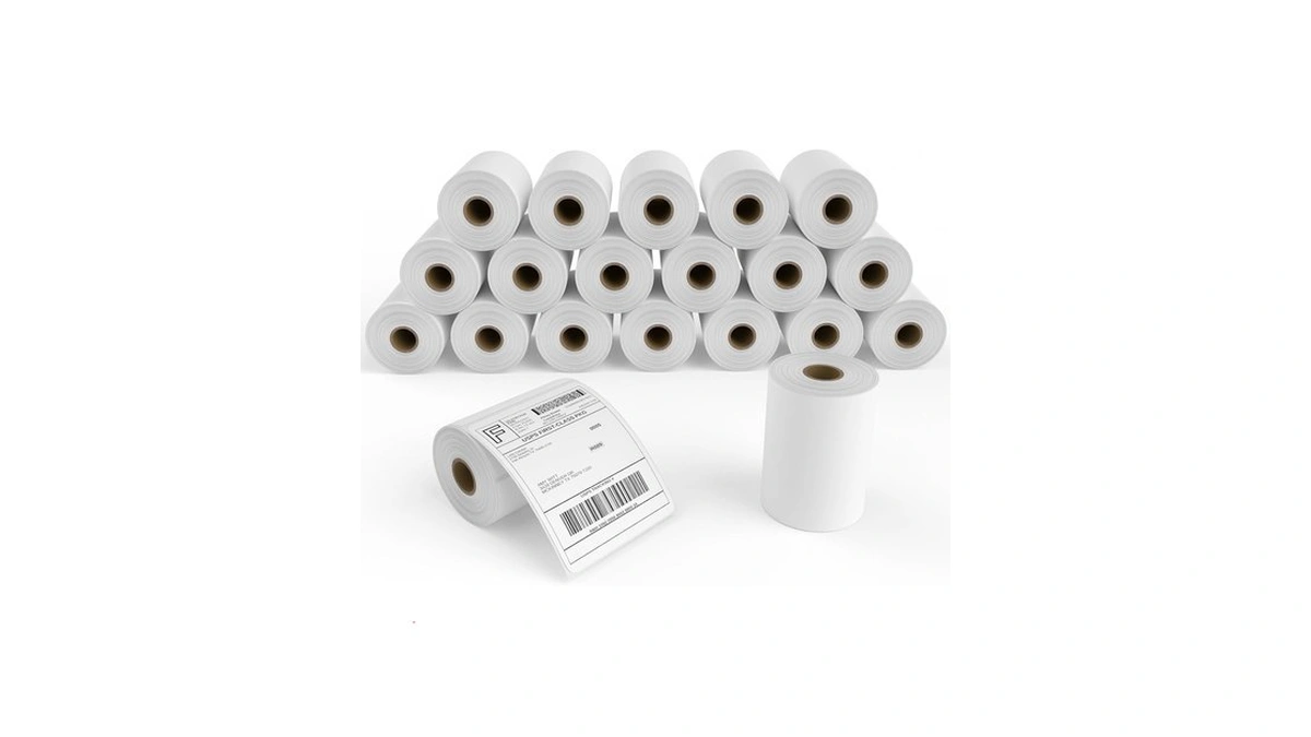 20 Rolls 4" X 6" Direct Thermal Printer Label, 250