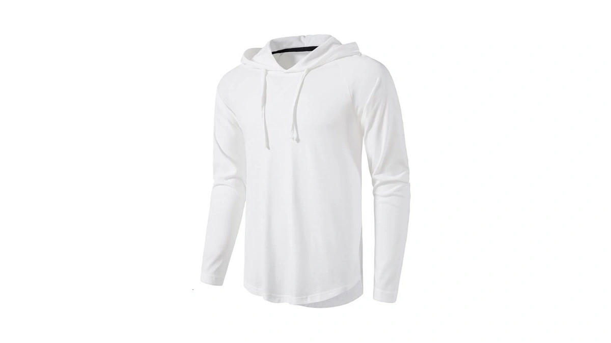 Muse Fath Men's Workout Sweatshirt Athletic Hoodies, White, L