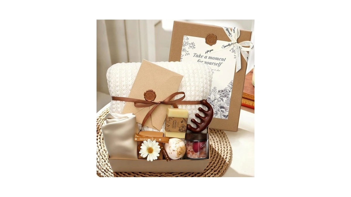 Self Care Gifts Baskets For Women, Spa Care Package For