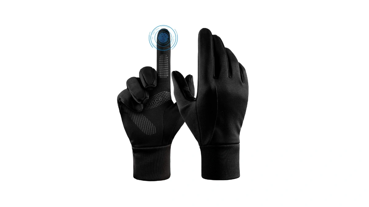 Fanvince Football Gloves Bike Touch Screen Wi...
