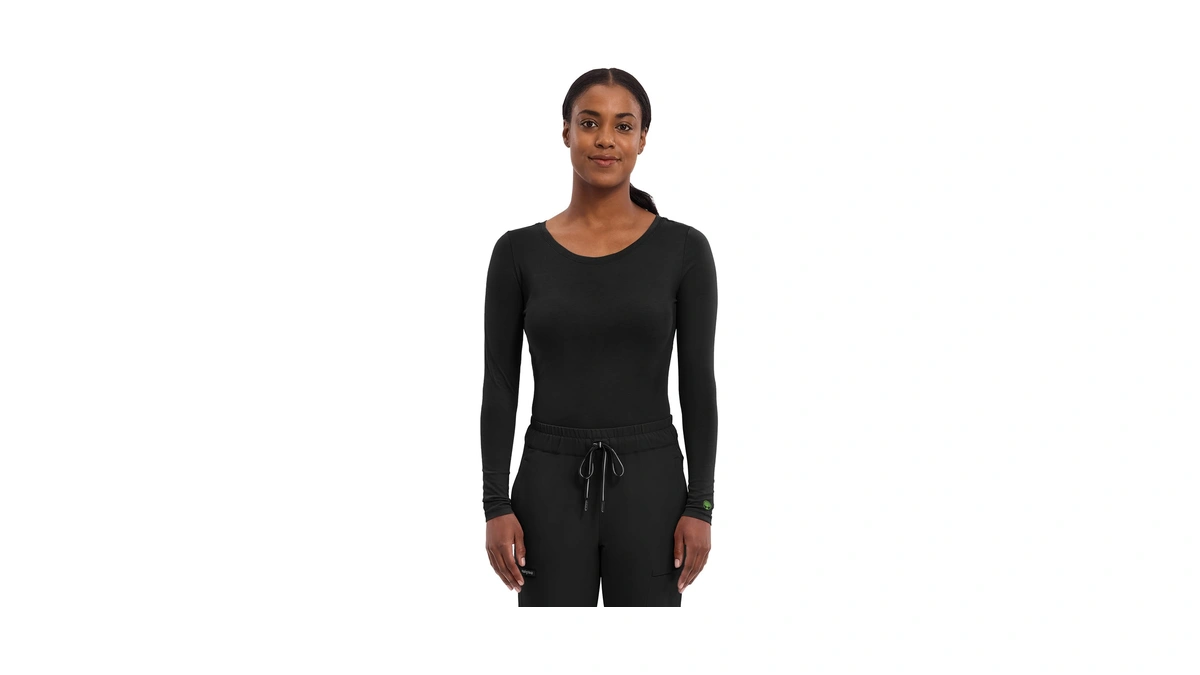 Healing Hands Women's Underscrub Soft Knit Melissa Longsleeve Scrub Tee