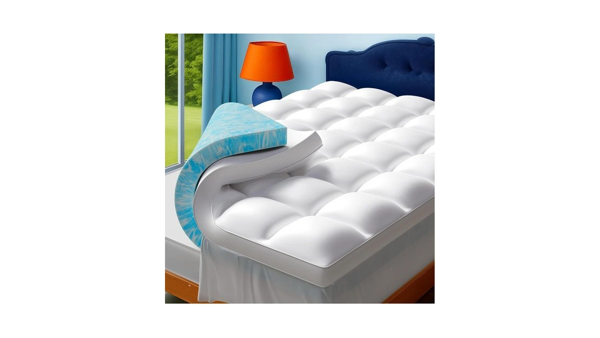 Airtree Queen Size Dual Layer 4 Inch Memory Foam Mattress