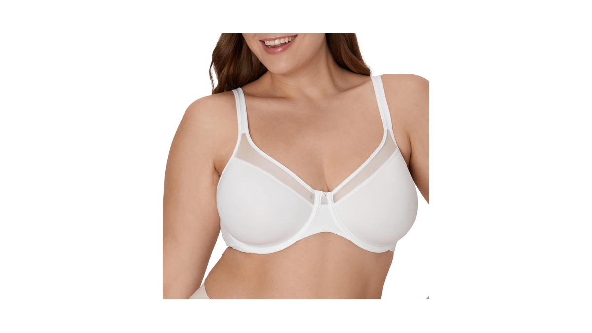 Bali Women's One Smooth U Ultra Light Illusion Neckline Underwire