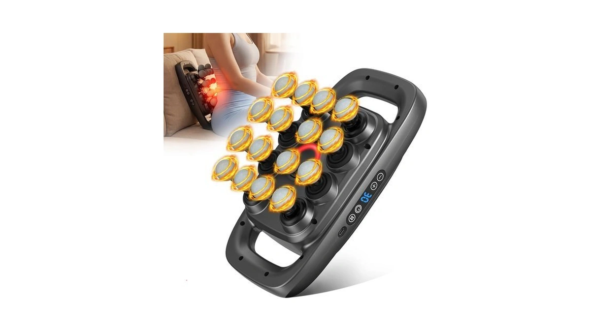 Giatatha 16 Head Massage Gun Deep Tissue, 15mm Deep Amplitude