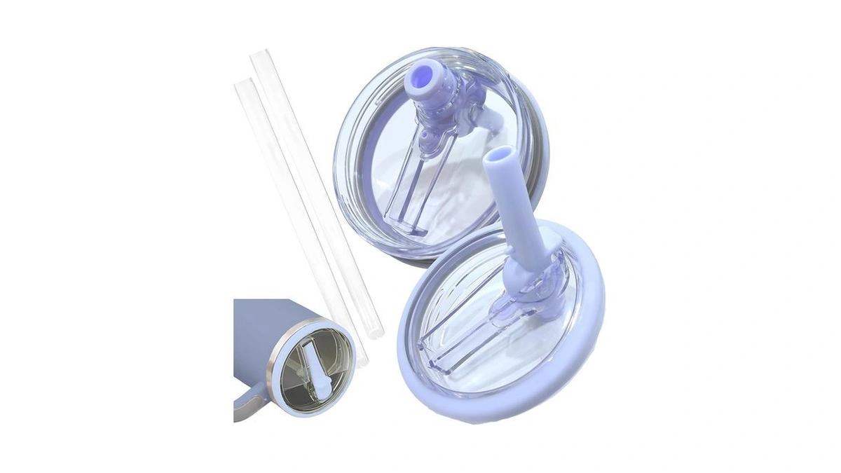 Exoasis 𝐔𝐩𝐠𝐫𝐚𝐝𝐞𝐝 Leak Proof Flip Straw Lid Replacement For 40oz