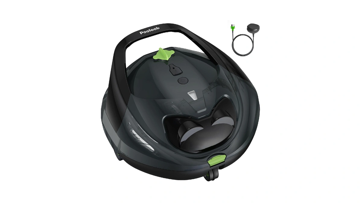 Pooloob Pf1 Pro Pool Vacuum Robot With Buoy & Tether,