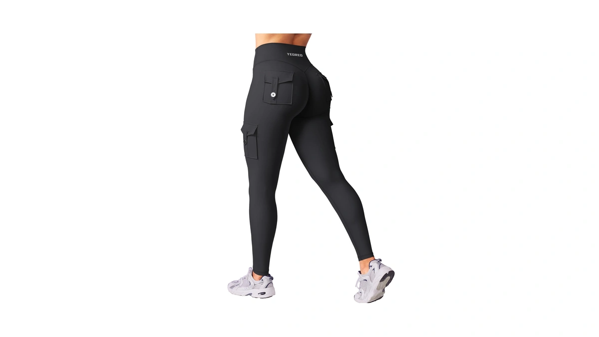 Yeoreo Coreflex Workout Cargo Leggings With Pockets For Women Hidden