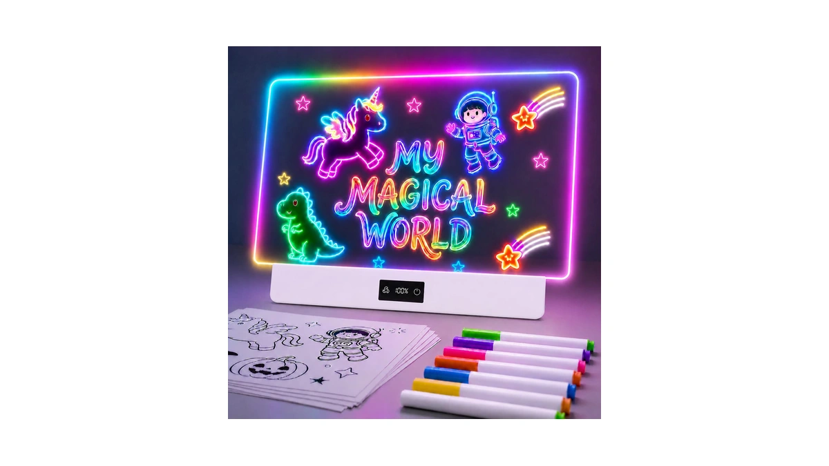 Taemvv 16" Led Drawing Board For Kids Birthday Gifts For