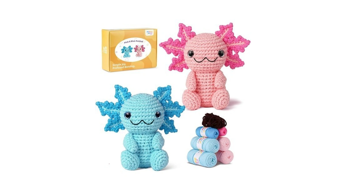 Morejmtt Crochet Kit For Beginners, Crochet Animal Kits,crocheting Kit For