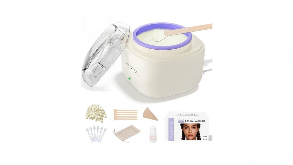 Auzeal Mini Face Wax Kit For Women, Facial Waxing Kit