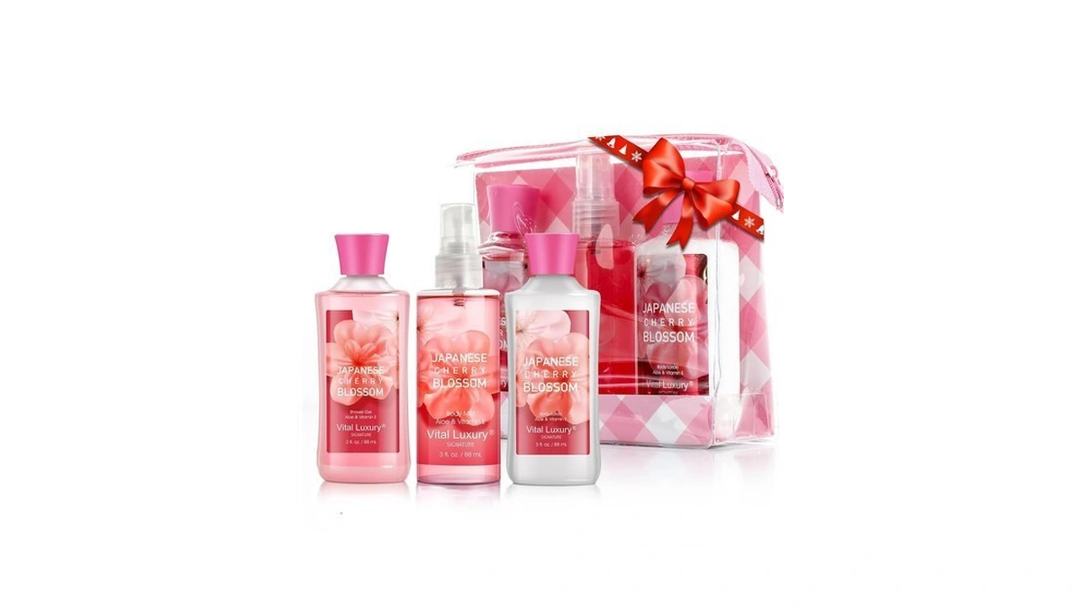 Vital Luxury Bath And Body Care Travel Set - Home