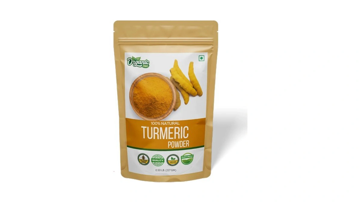 Organic Zing Turmeric Powder (227 G / 8 Oz) -