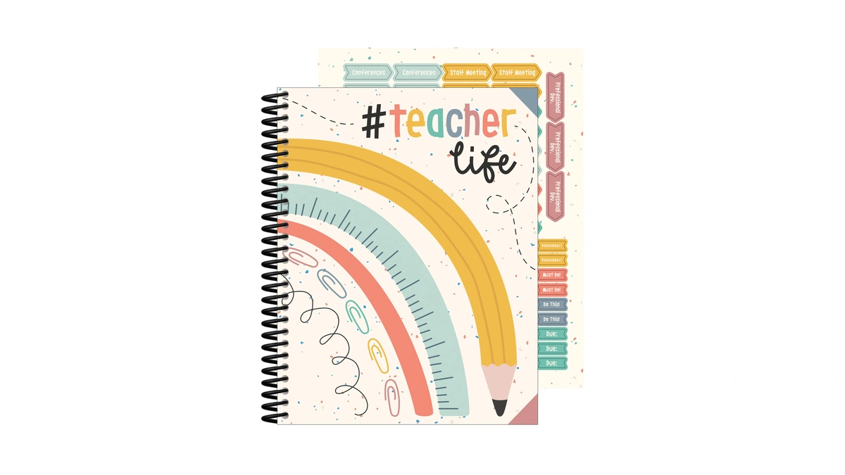 Carson Dellosa We Belong Teacher Planner 2026-2027, Undated 8" X