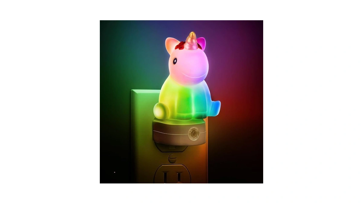 L Lohas Led Plug-in Night Light For Kids, Cute Color
