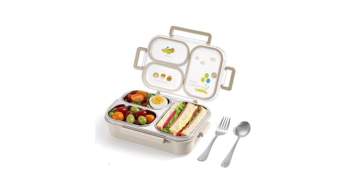Nukied Stainless Steel Lunch For Kids Adults