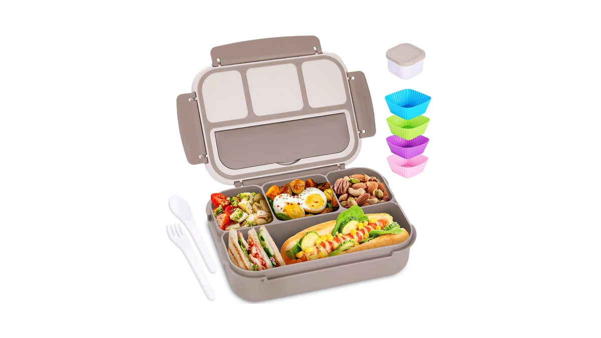 Bento Box Adult Lunch Box, Containers For Adults Men Women