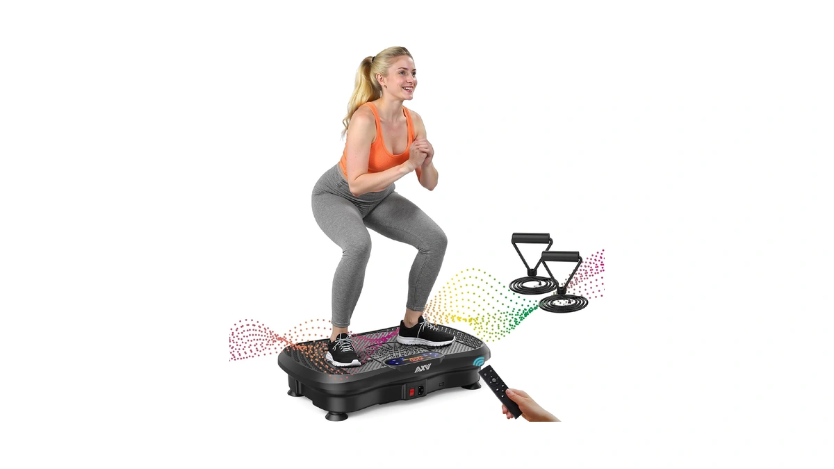 Axv Vibration Plate Fitness Platform Exercise Machine Vibrating Shaking Full