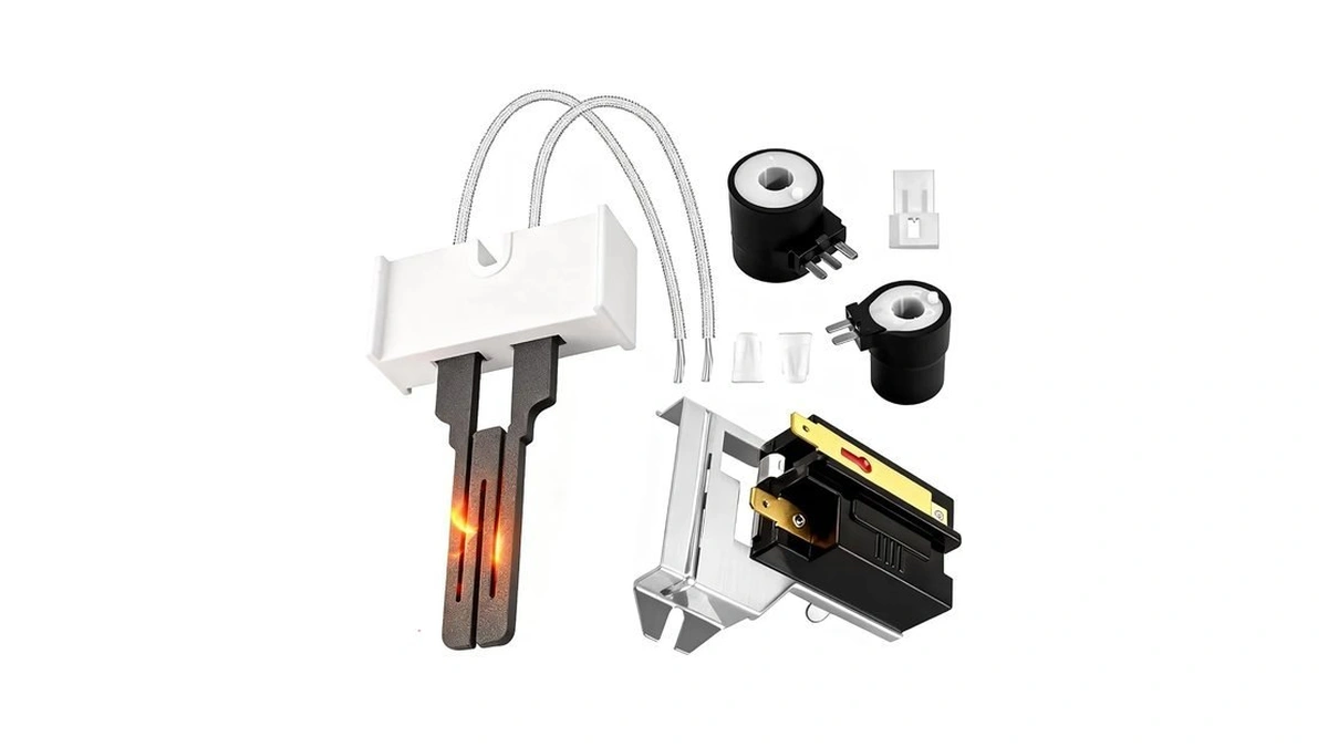 New Gas Dryer Repair Kit With 338906 Flame Sensor, 279311