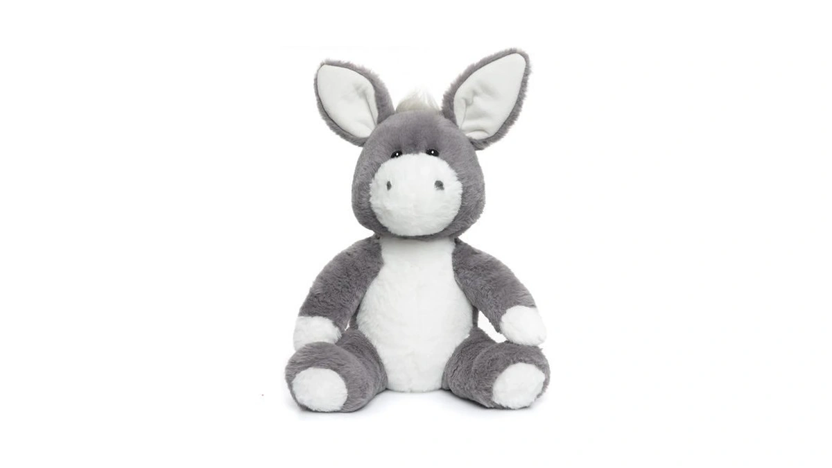 Weigedu Donkey Stuffed Animal Plush Toy, 15 Inch