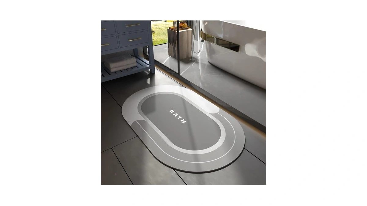 Amazon code: Montvoo Bath Mat - Non Slip, Quick Dry,