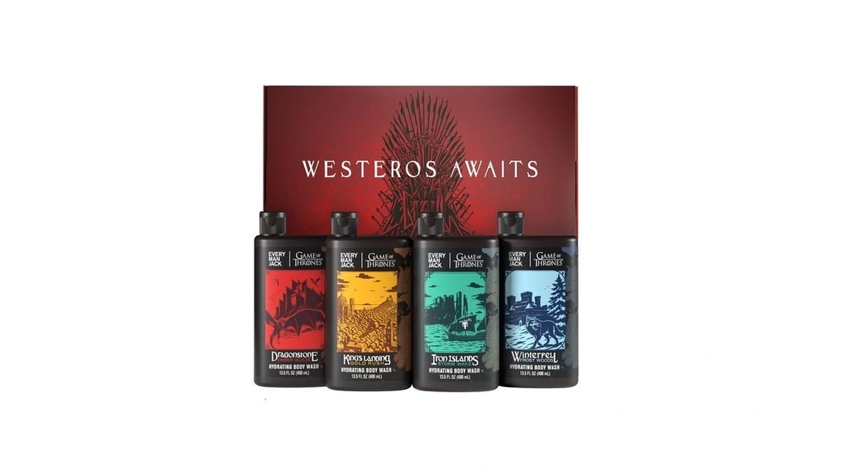 Every Man Jack Game Of Thrones Body Wash Gift Set