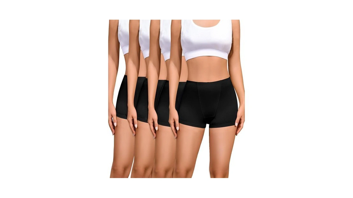 Nexgenz Cotton Boyshorts Underwear For Women, 2-inch Leg Boyshort Panties,