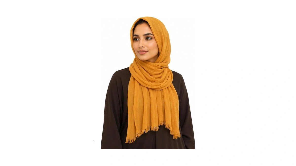 Miaochoice Cotton Linen Plain Hijab Scarf For Women,muslim Viscose Crinkle