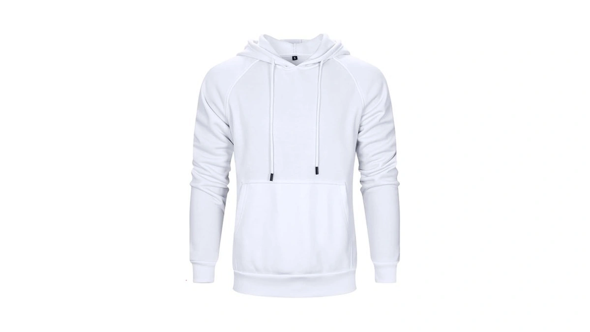 Toloer Men's Hoodies Pullover Slim Fit Solid Color Sports Outwear