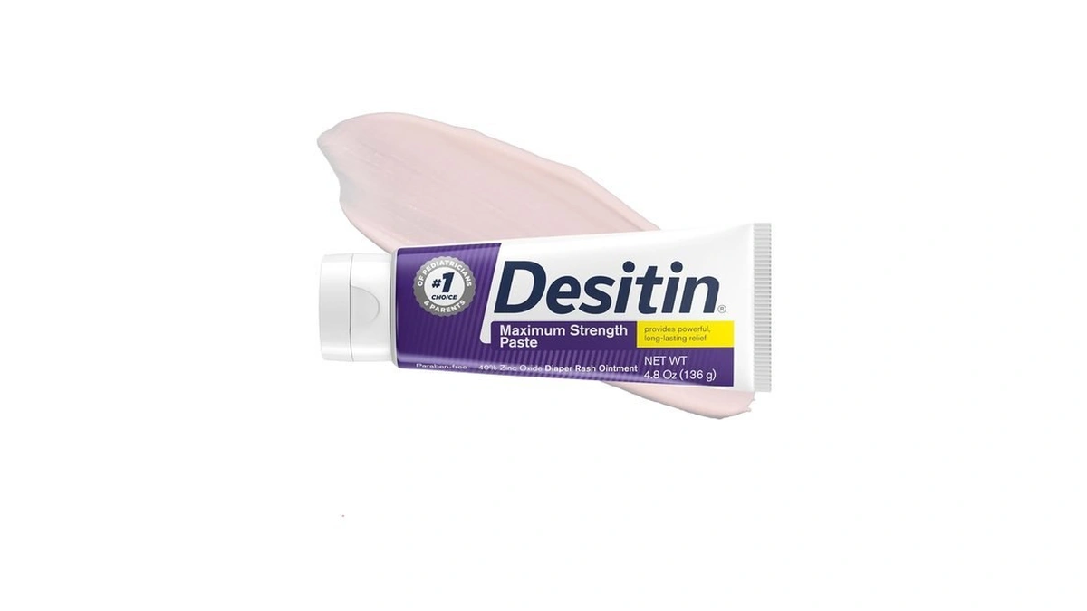 Desitin Maximum Strength Diaper Rash Paste, 40% Zinc Oxide, 4.8