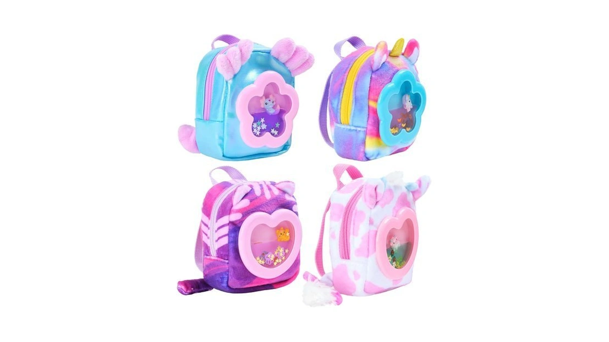 Real Littles Liquid Charms, 1 Liquid Filled Micro-sized Backpack With