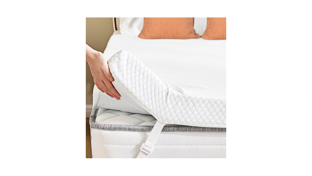 Sweetcrispy Twin Mattress Topper, Memory Foam Pad, 3 Inch