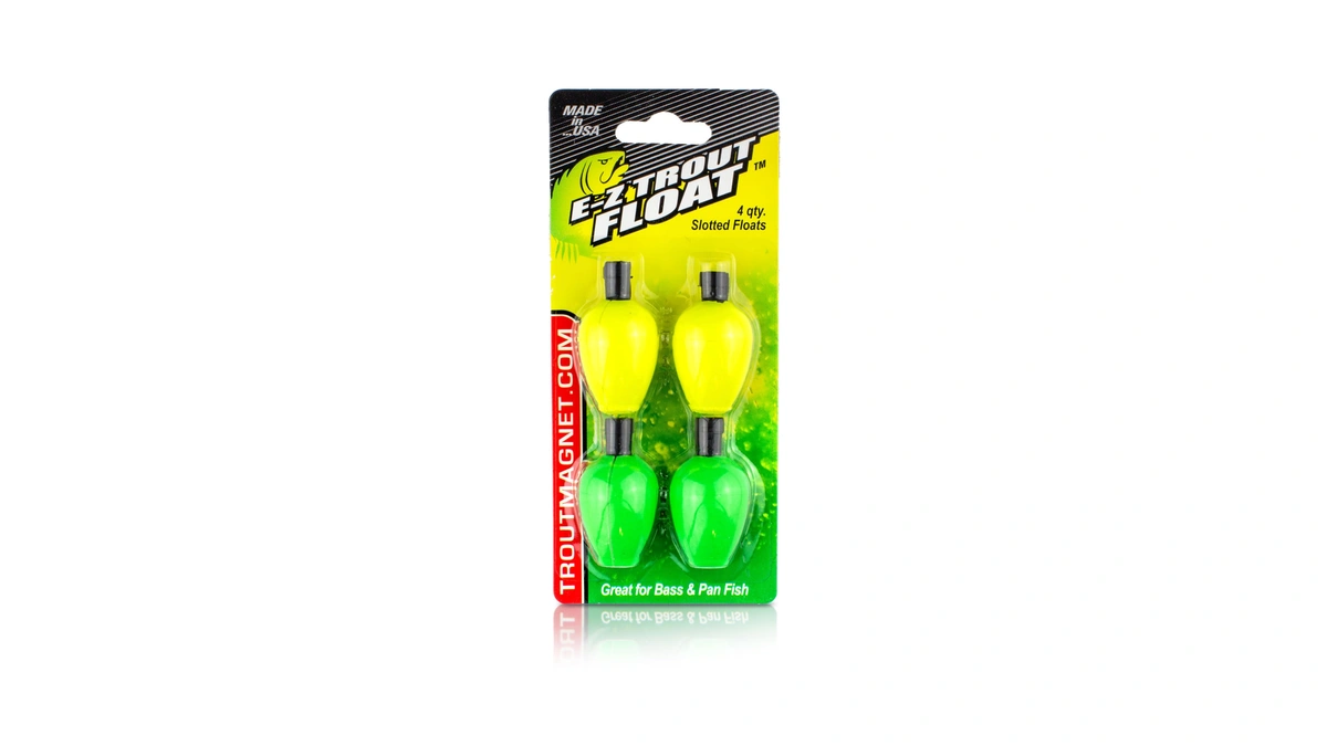 Trout Magnet E-z Trout Float Fishing Bobbers, Easy Depth Adjustment,