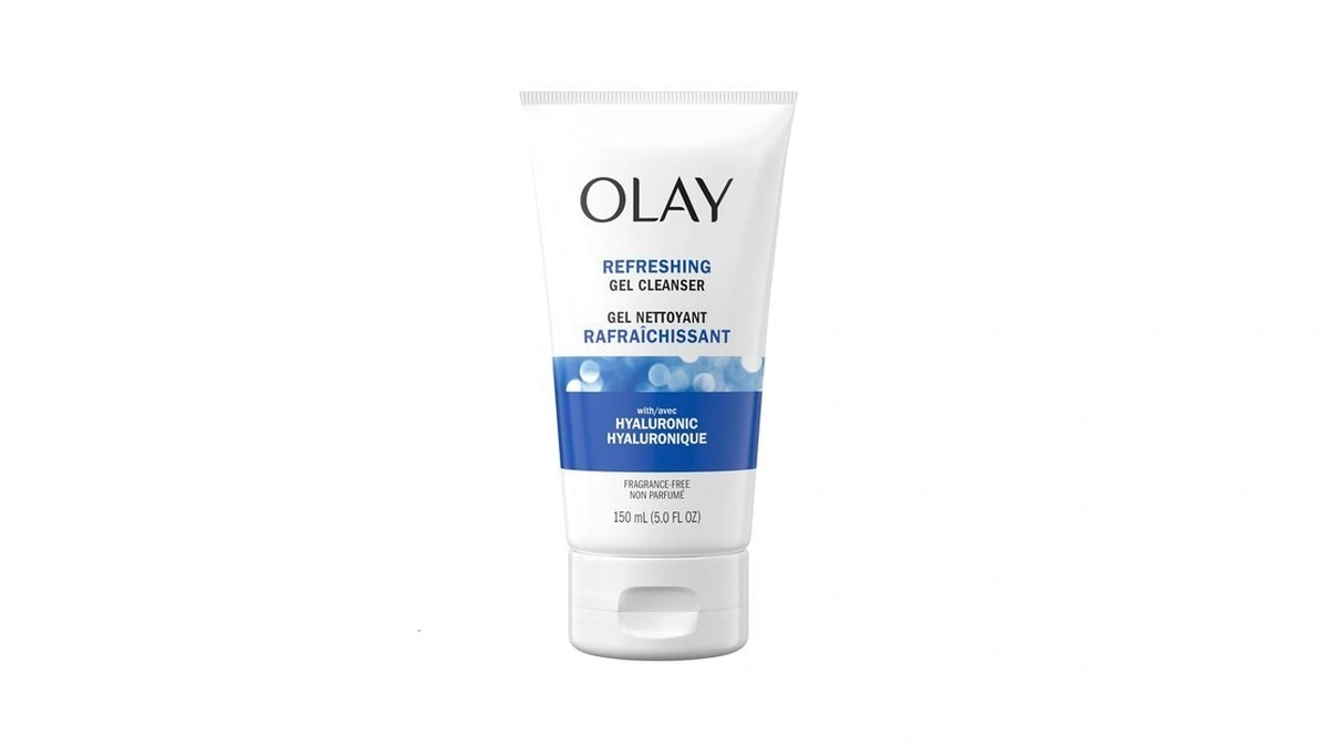 Olay Regenerist Hyaluronic + Peptide 24 Face Wash, Fragrance-free, 5.0