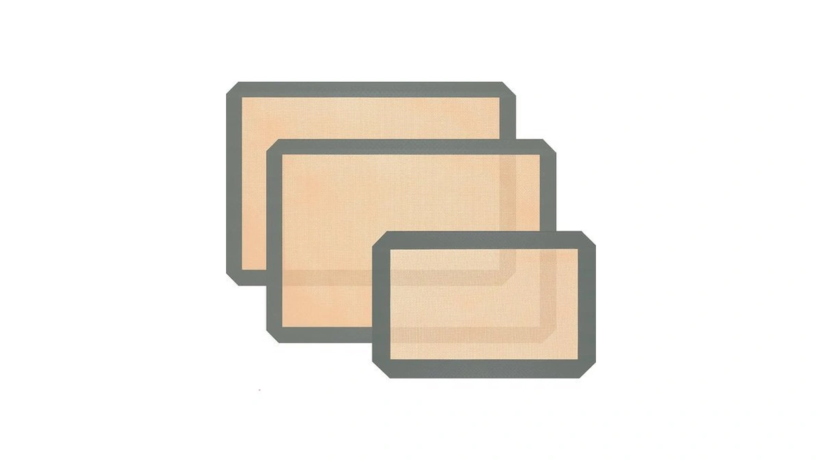 Koolstuffs Silicone Baking Mat, Nonstick And Reusable, 3 Pack