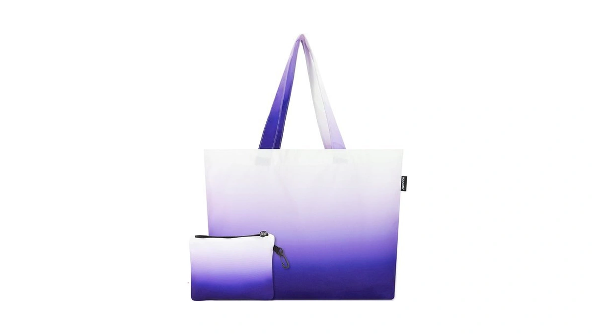 Holyluck Tote Bag With A Detachable Small Bag, Foldable Reusable