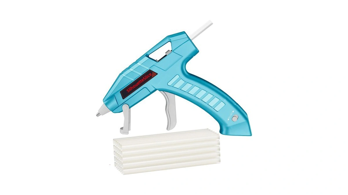 Silhouetteslice Cordless Hot Glue Gun With 30 Glue Stick Set