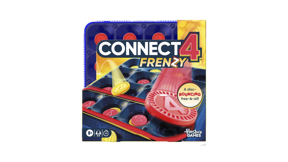 Connect 4 Frenzy Game | Bounce Discs 4 The Win