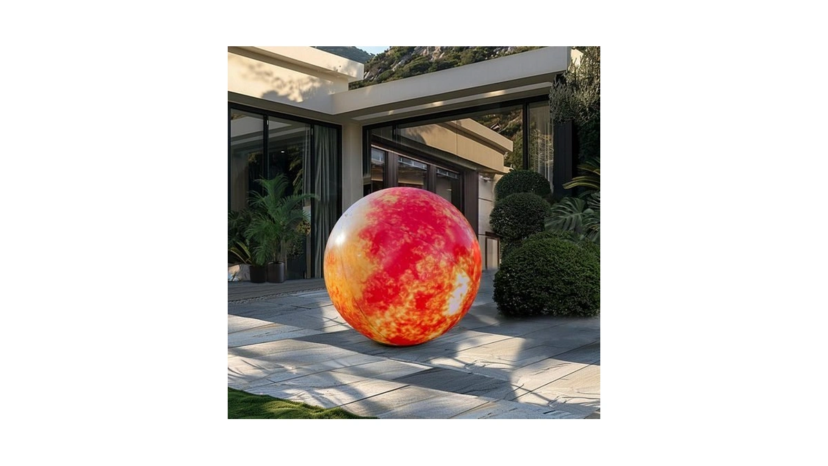 Ozis 23.6’’ Large Inflatable Planets Solar System Led Inflatable Mars
