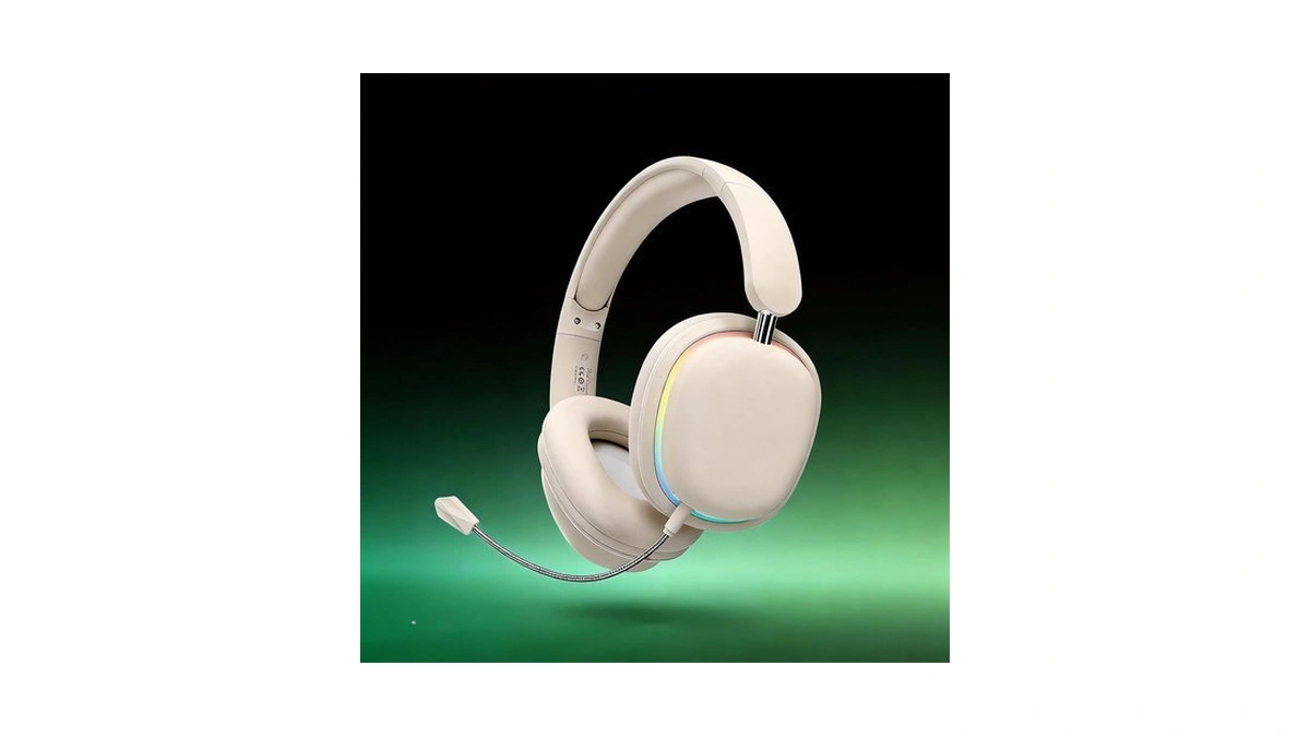 Fjhbl Over-ear Wireless Bluetooth Headphones With 5.3 Chip, 20h Playtime,