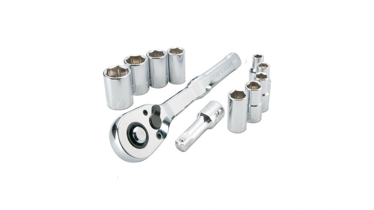 Craftsman Mechanics Tool Set, Sae, 1/4 Inch Drive, 11 Piece,