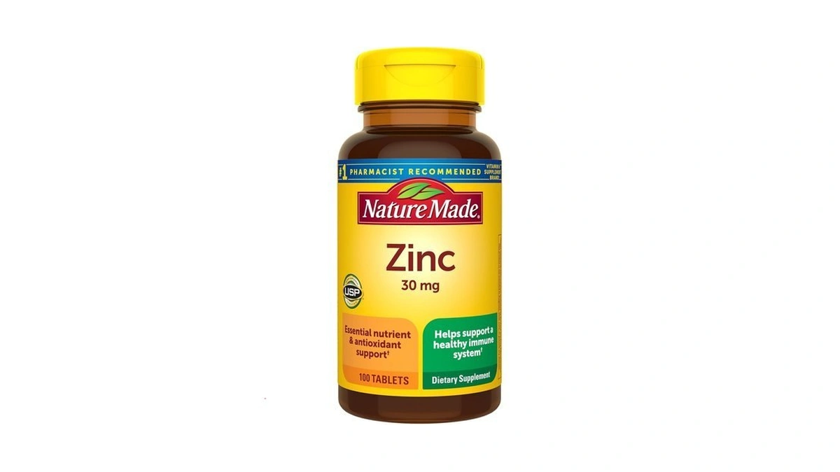 Nature Made Zinc 30 Mg For Immune Health Support, 100