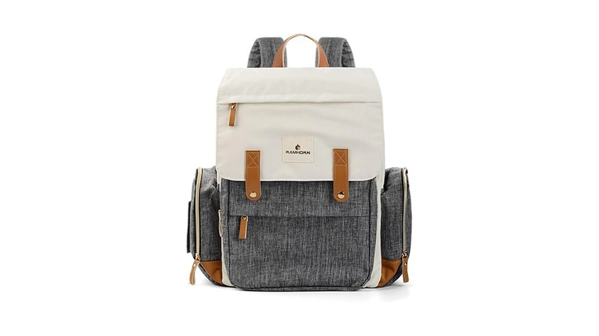 Ramhorn Diaper Bag Multifunction Travel Backpacks For Mom With Insulated
