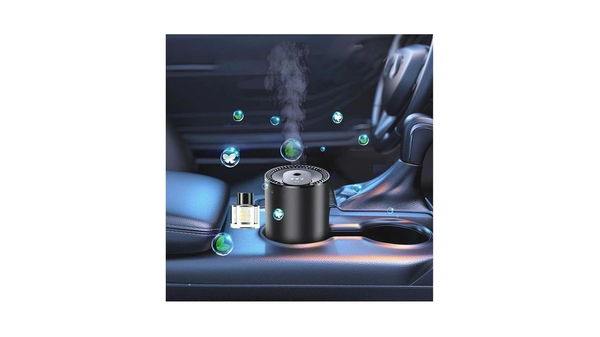 Smart Car Air Freshener 50ml Perfume Ultrasonic Mist Aromatherapy Diffuser