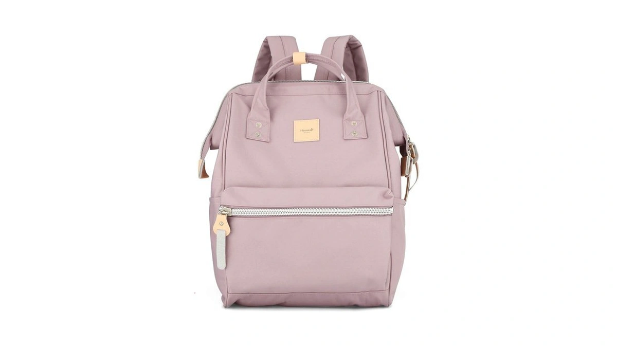 Himawari Laptop Backpack, Stylish Eco-friendly Canvas, 11"x16"x6.3", Large Capacity, Multi-functional