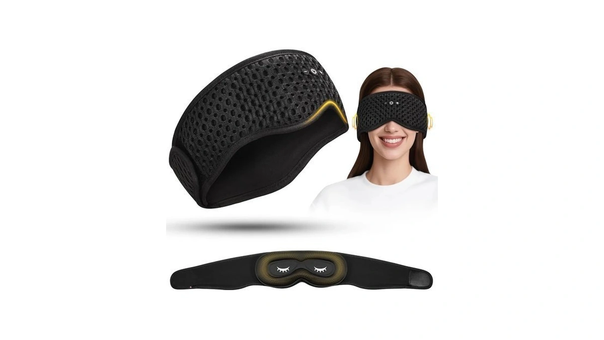Asiilovi Bluetooth Sleep Mask Hf016 Sleep Headphones With Detachable &