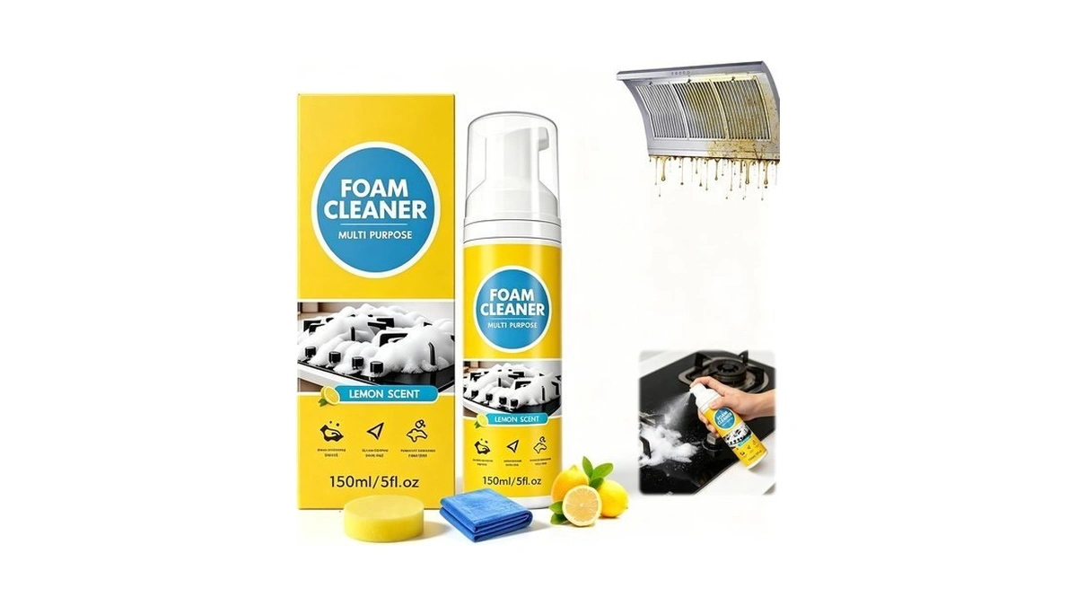 Voyocuge 4-in-1 Multi-enzyme Foam Cleaner, All-purpose Deep Cleaning Spray, Powerful